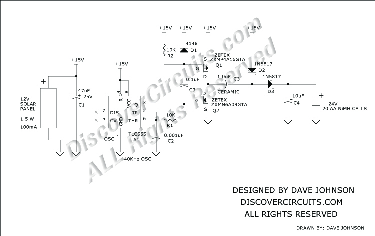12V to 24v doubler designed