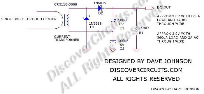 designed
Dave JohnsonEnergy Harvesting circuit