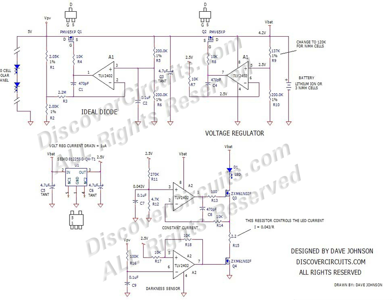 Solar Path Light Improvementsdesigned by David A. Johnson