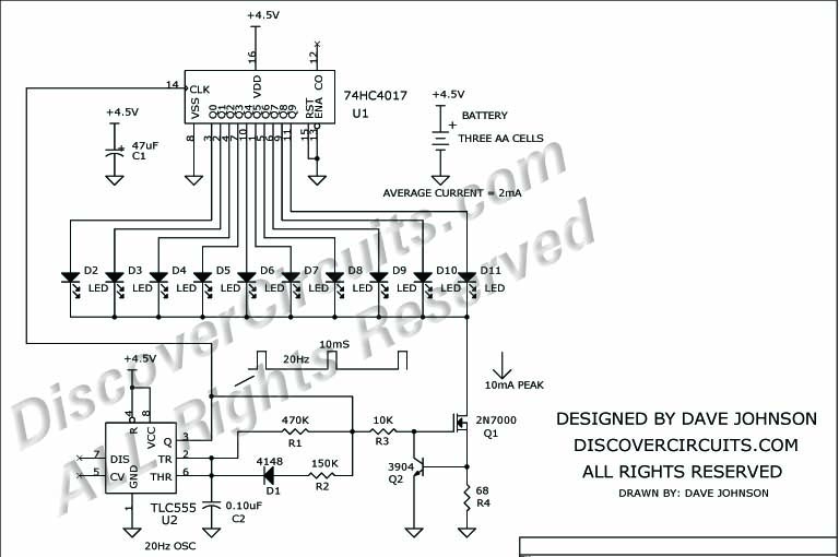 Reduced Power Sequential LED Flasher, Dec 1, 2008