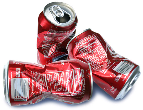 crushed can for energy? Why Yes!